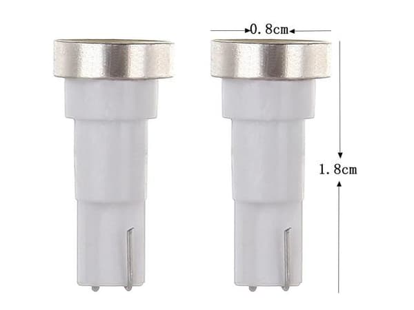 T5 Led 6-pack 6000k Highpower W2x4.6d W2.1.x4.9d W1.2W W2.3W