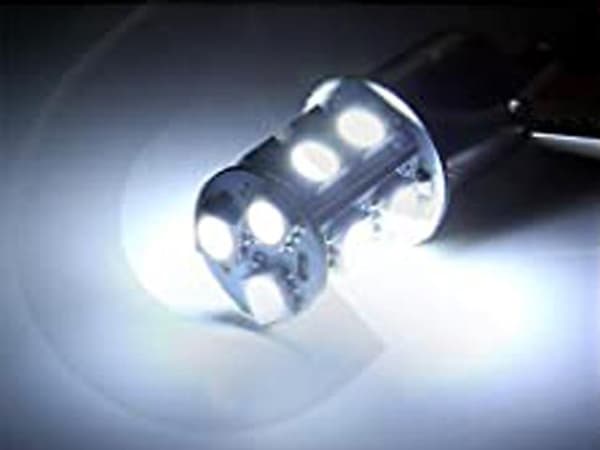 Ba15s r5w r10w 1156 Led lampor 6000K 2-pack