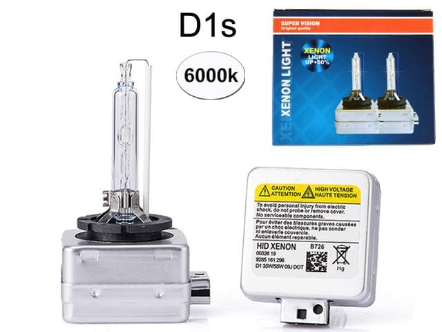 Xenon Lampor +50% D1S 35W 6000k 2-pack xenonlampor PK32d-2