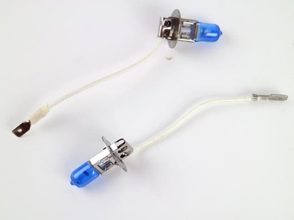 H3 4300k white halogen 55w lampor