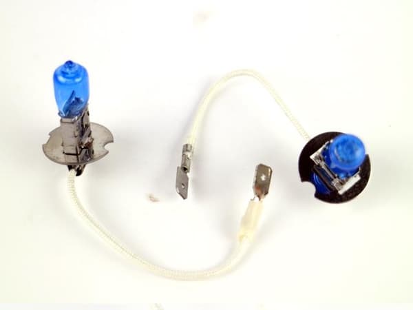H3 4300k white halogen 55w lampor