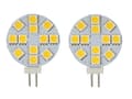 Miniatyrbild 3 av 4: G4 3200k Led lampa 5050SMD t. husvagn bil husbil båt 2-pack G-4