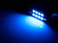 Miniatyrbild 2 av 6: Spollampa 41mm 42mm blå Canbus Led 5050SMD 2-pack C5W SV8.5