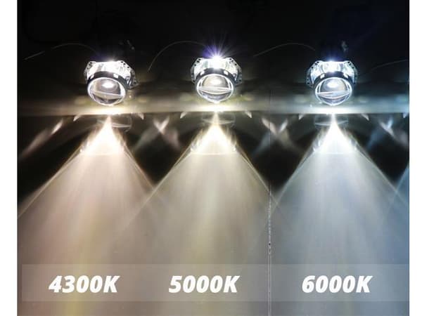 xenon lampor 55w 4300k - 6000k 3-pack HID h1 h3 h7 d2y d2h