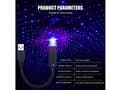 Miniatyrbild 3 av 3: Led stjärnhimmel blå med olika mönster usb 5v 100mv 28cm