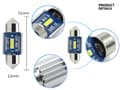 Miniatyrbild 6 av 6: canbus c5w 31mm Led 400 lumen 6000K 2-pack festoon c10w