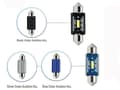 Miniatyrbild 2 av 6: canbus c5w 31mm Led 400 lumen 6000K 2-pack festoon c10w