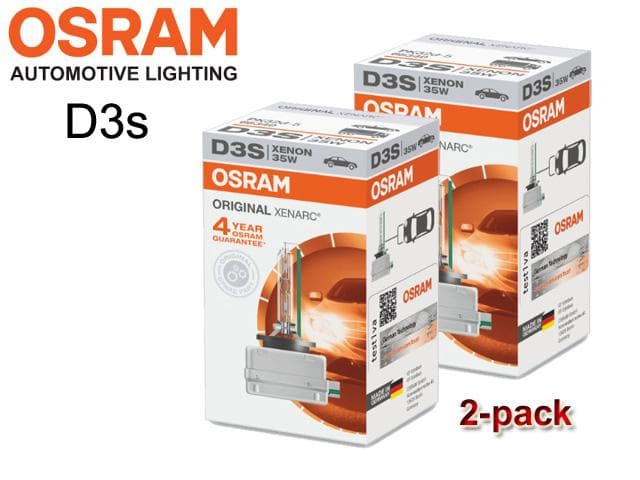 Osram D3S 35W 4300k XENARC Original xenon lampor 2-pack