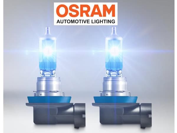 Osram H11 +100% COOL BLUE 5000k halogen lampor 12v DC PGJ19-2