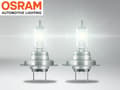 Miniatyrbild 3 av 5: Osram H7 +100% 24volt 70w halogen premium lampor DC px26d 2st