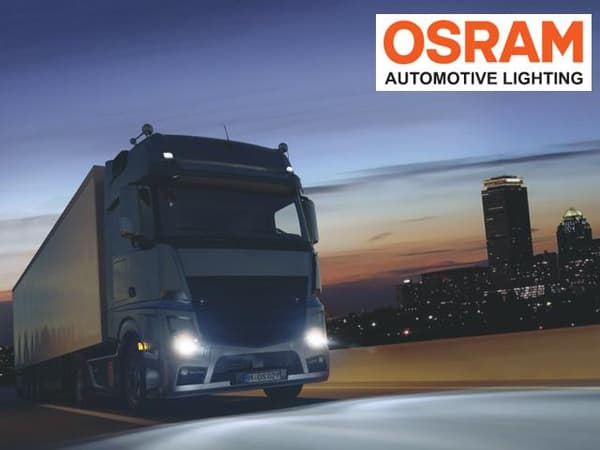 Osram H7 +100% 24volt 70w halogen premium lampor DC px26d 2st