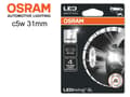 Miniatyrbild 1 av 5: Osram c5w 31mm Led 6000K 1-pack festoon