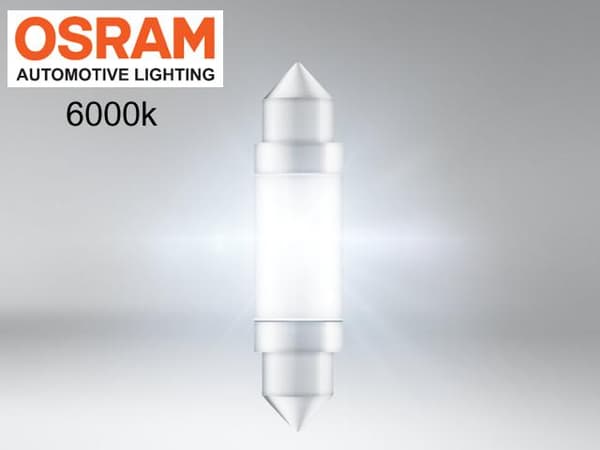 Osram c5w 41mm Led 6000K 1-pack spollampa festoon sv8,5-8 c10w
