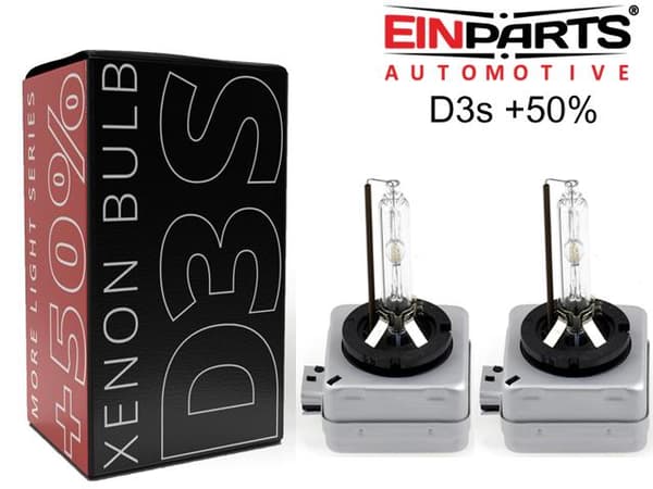 EINPARTS D3S +50% 5000k xenonlampor pk32d-5