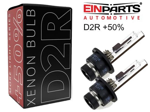 EINPARTS D2R +50% 5000k xenon lampor p32d