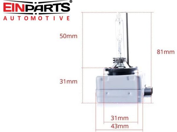 EINPARTS D1S 5000k ORIGINAL xenonlampor pk32d-2