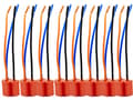 Miniatyrbild 2 av 2: EINPARTS H4  led / halogen hon keramik kontakter socklar 8-pack