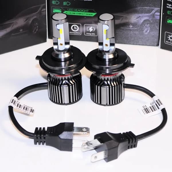 H4 Led halvljus + helljus CSP chip 6000k F31 kit