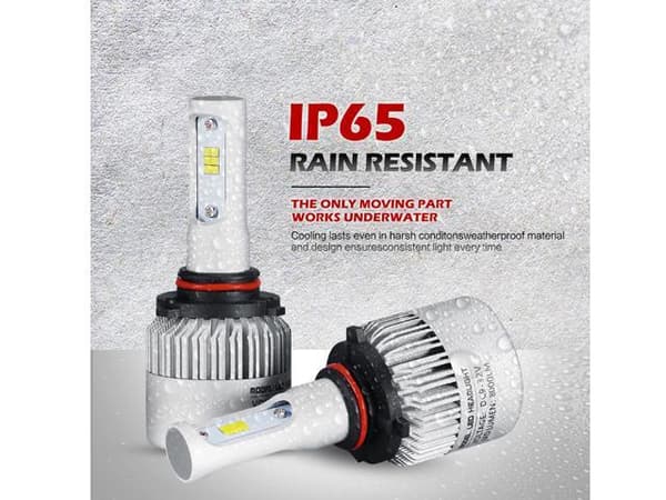 Hb4 9006 Led halvljus helljus 8000 lum 36w CSP chip 6000k S2 kit