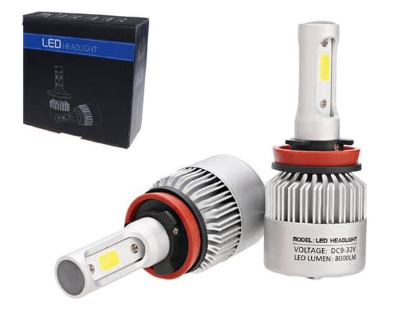 Hb4 9006 Led halvljus helljus 8000 lum 36w CSP chip 6000k S2 kit