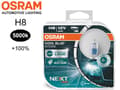Miniatyrbild 1 av 5: Osram H8 +100% COOL BLUE 5000k halogen lampor 12v DC PGJ19-1