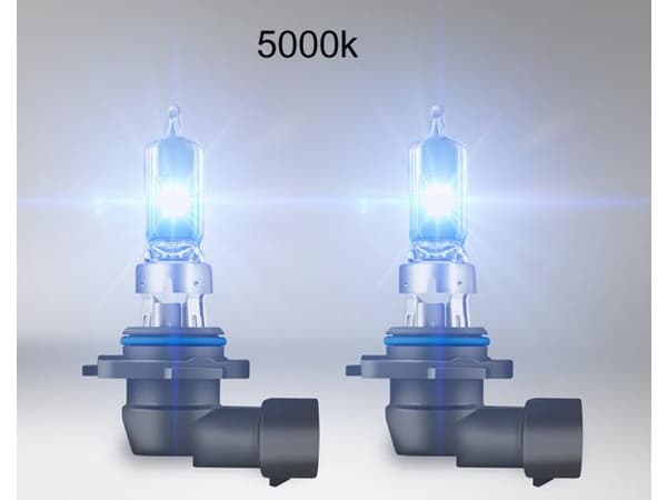 Osram Hb3 +100% COOL BLUE 5000k halogen lampor DC  P20d 9005