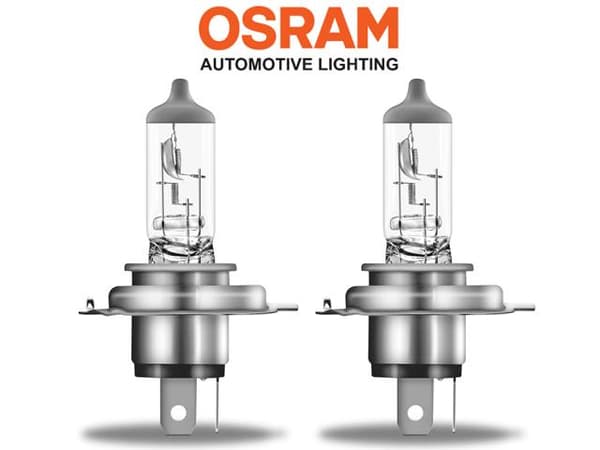 Osram H4 SUPER BRIGHT halogen premium lampor 12v DC P43t
