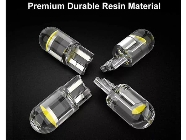 T10 w5w 6000k Led med 1st COB led chip 12v DC  10-pack