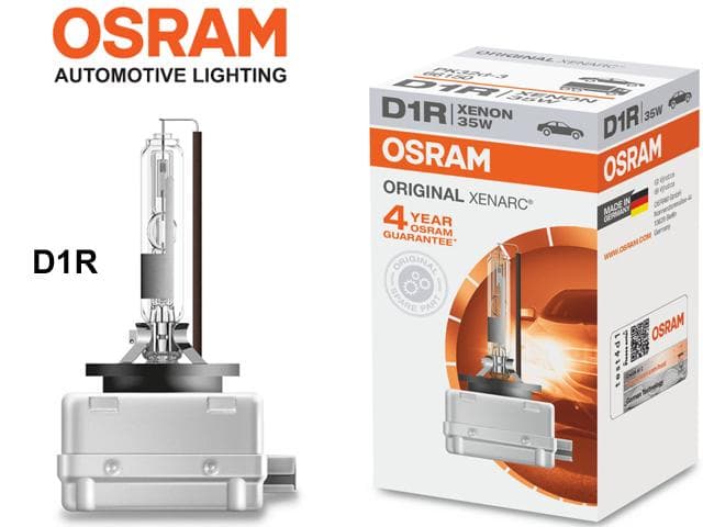 Osram D1R 35W 4300k XENARC Original PK32d-3 xenon lampor 2-pack