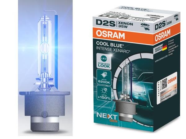 Osram D2S 35W 6000k +150% COOL BLUE INTENCE 1-pack xenon lampa