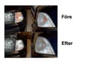 Miniatyrbild 4 av 8: Ba15s gul blinkers Canbus led lampor 12v p21w 1156 diadem 2st