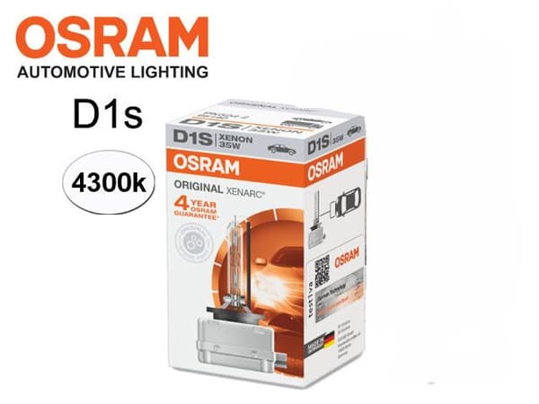 Osram D1S 35W 4300k XENARC Original xenon lampor 1-pack PK32d-2