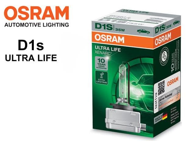 Osram D1S 35W 4300k ULTRA LIFE xenon lampor 1-pack PK32d-2