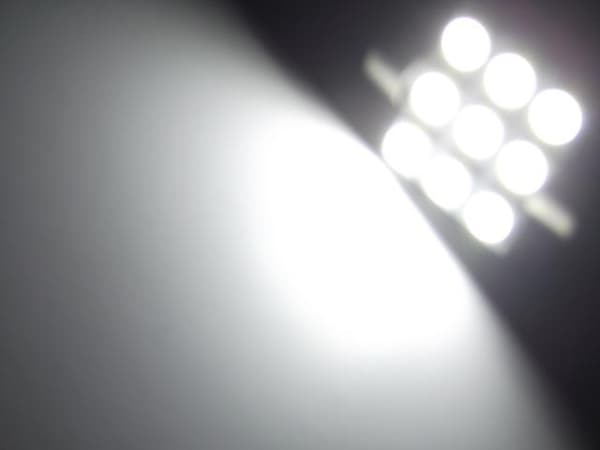 Spollampa 36mm led 5050SMD 6000K 2-pack C5W SV8.5
