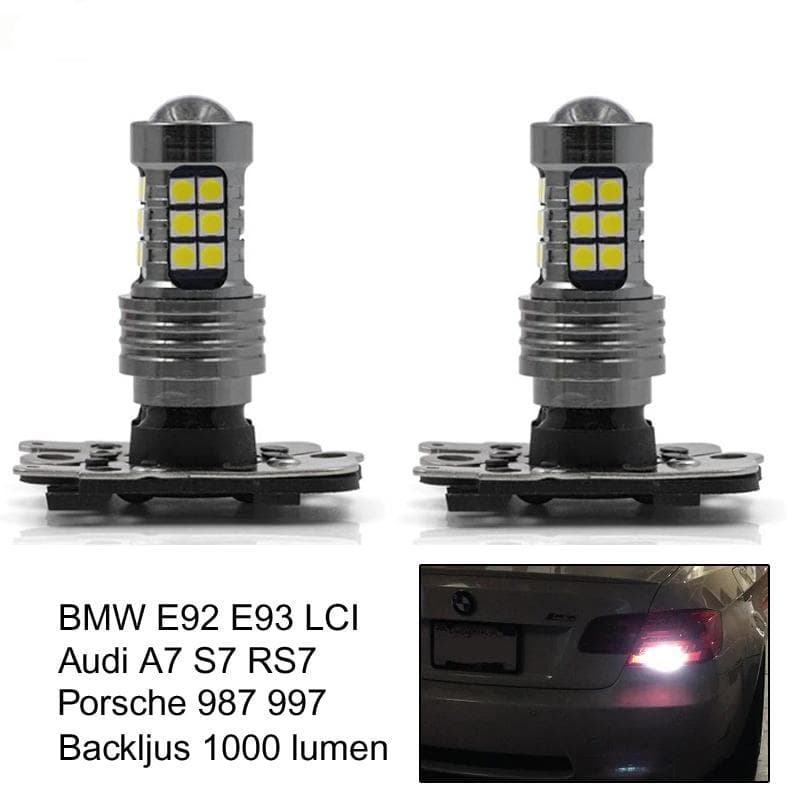 ph16w BMW E92 E93 LCI Porsche Audi A8 1000 lumen led backljus