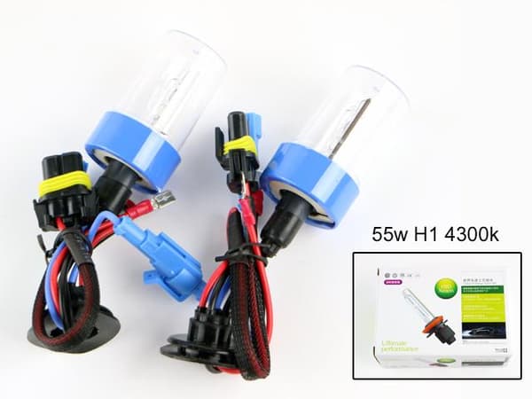 xenon lampor 55w H1 4300k 2-pack HID xenonlampor