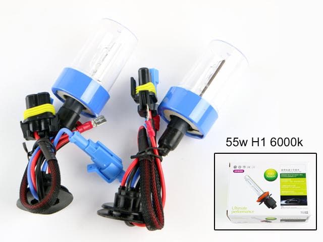 xenon lampor 55w H1 6000k 2-pack HID xenonlampor