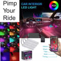 Miniatyrbild 3 av 5: Led pimpkit med App.kontroll styling set med 4 ledmoduler