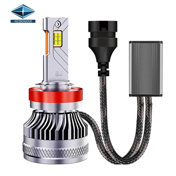 S12 75w H8 H9 H11 led kit 6500 lumen 6000k 2-pack