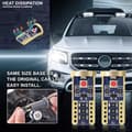 Miniatyrbild 4 av 8: T10 w5w röda Led lampor Canbus 3x 3030SMD chip 2-pack 12-16v