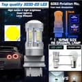 Miniatyrbild 5 av 8: Ba15s 6000K led lampor bromsljus backljus 1156 p21w .
