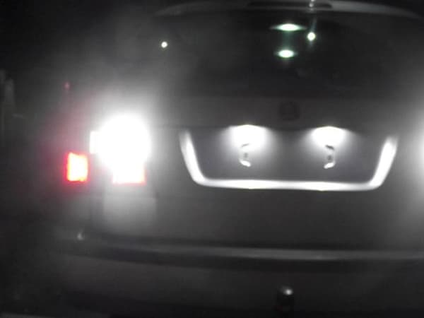 Ba15s 12-24v 6000K led lampor bromsljus backljus 1156 p21w