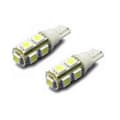 Miniatyrbild 1 av 2: LED Positionsljus, Sockel W5W, 9-LED (2-Pack)
