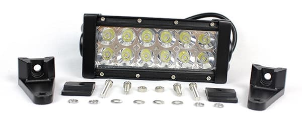 Kraftfull LED-Ramp 36W, 8", 2340LM