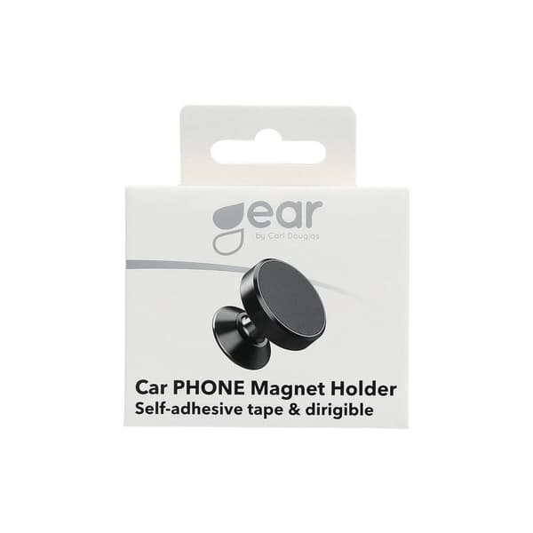 Gear Mobile Holder Magnetic Black Puck with self-adhesive tape