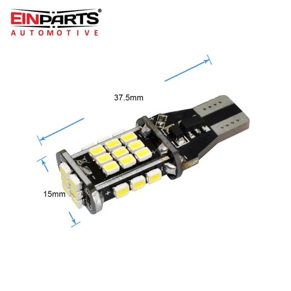 T15 W16W 921 912 906 backljus Led 1000 lum 6000K W2,1x9,5d