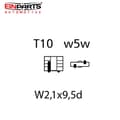 Miniatyrbild 4 av 6: EINPARTS T10 W5W Canbus LED, 60 lumen, Xenonlook, 6000K.