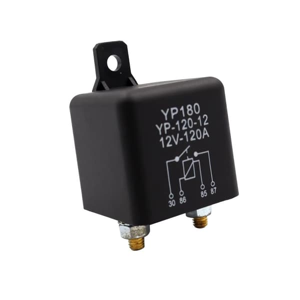 120A relä 12v till tex extraljus xenon el. ledramp "Heavy Duty"