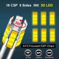 Miniatyrbild 3 av 7: M12 60w H7 Led canbus kit 6500 lumen "Superbright" 2-pack