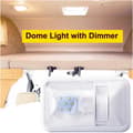 Miniatyrbild 2 av 5: Led dimbar innerbelysning 12-24v 24-ledchip vita 6000k husvagn